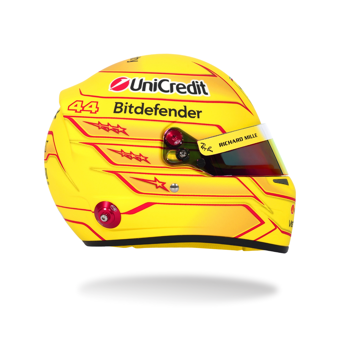 Lewis Hamilton Ferrari F1 2026 1:2 Scale Replica Helmet by Bell