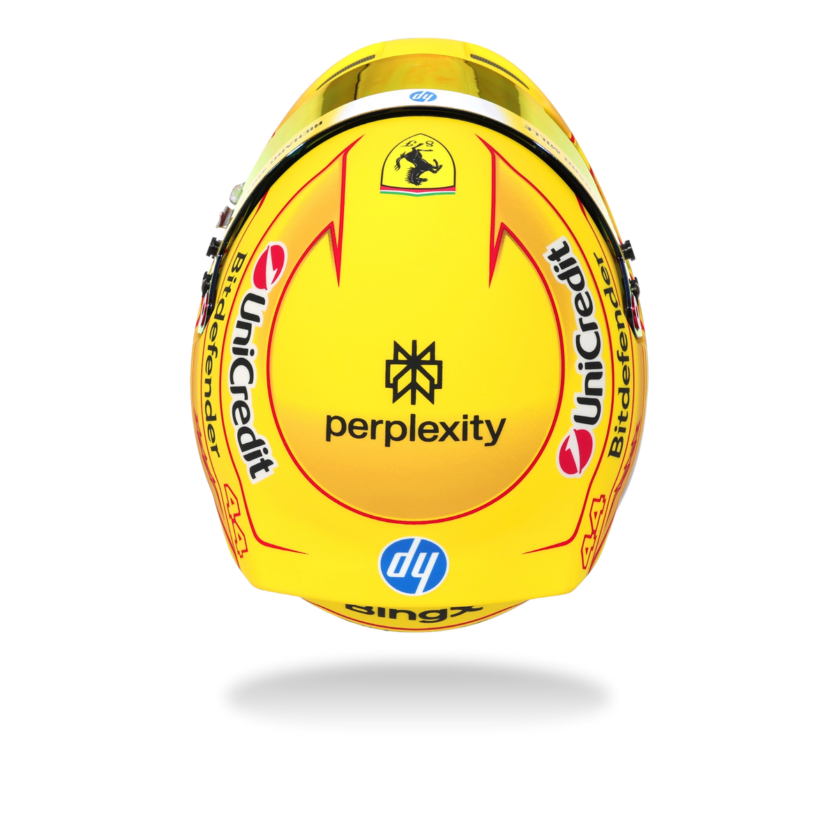 Lewis Hamilton Ferrari F1 2026 1:2 Scale Replica Helmet by Bell