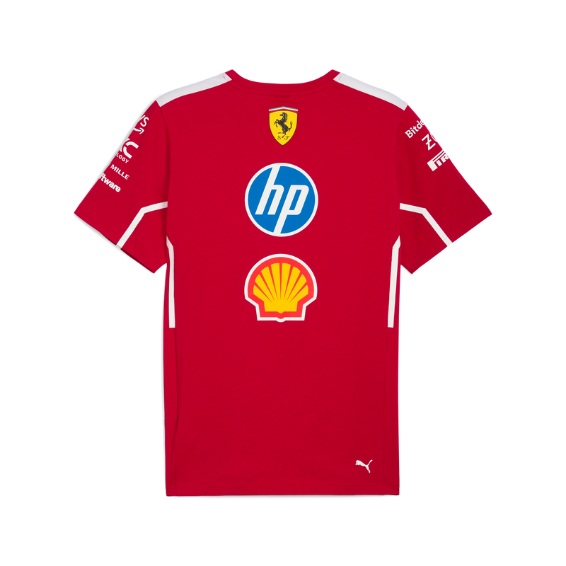 Ferrari Official F1 2025 Women's Team T-Shirt by Puma