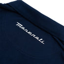 Maserati Official Men's Trident Logo Polo Shirt - Navy Blue