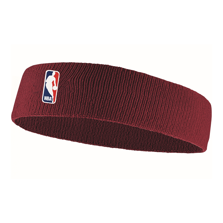 Nike NBA Official Basketball Headband Dark Red Sweatband