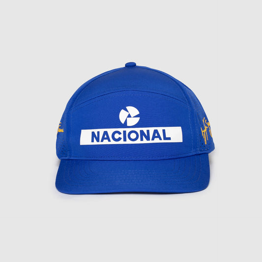 Ayrton Senna Official Premium Nacional Blue Cap