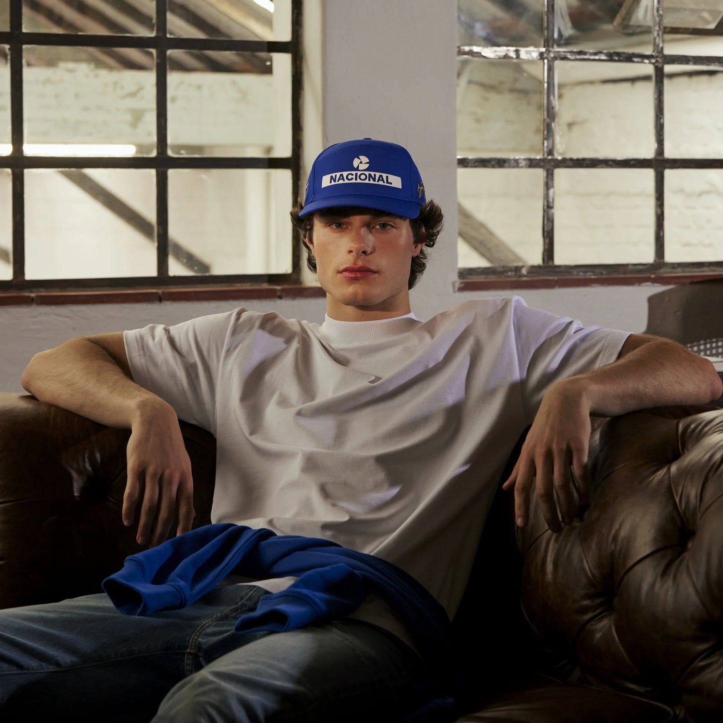 Ayrton Senna Official Premium Nacional Blue Cap