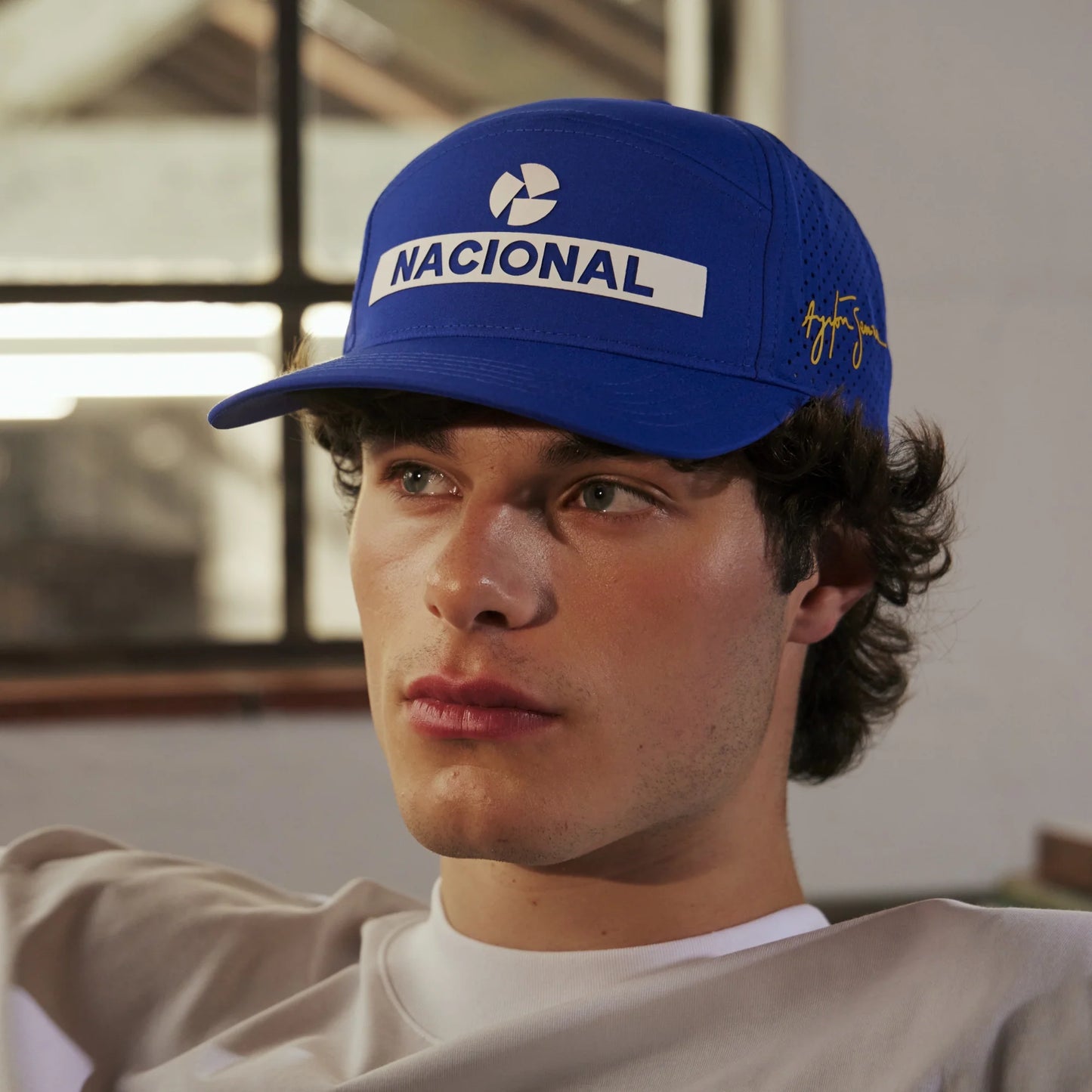 Ayrton Senna Official Premium Nacional Blue Cap