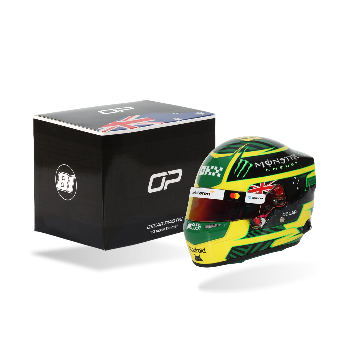 Oscar Piastri McLaren F1 2026 1:2 Scale Replica Helmet by Bell