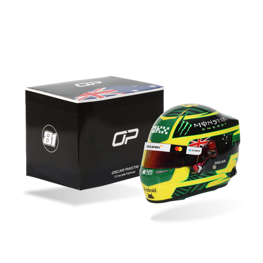 Oscar Piastri McLaren F1 2026 1:2 Scale Replica Helmet by Bell