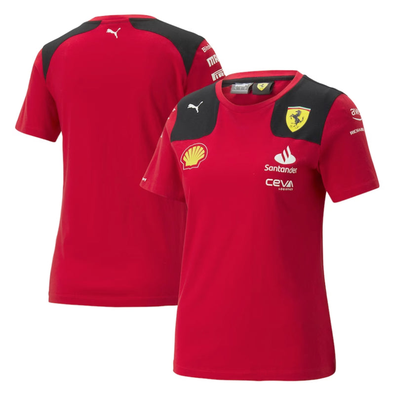 Ferrari Official F1 2023 Women's Team T-Shirt by Puma