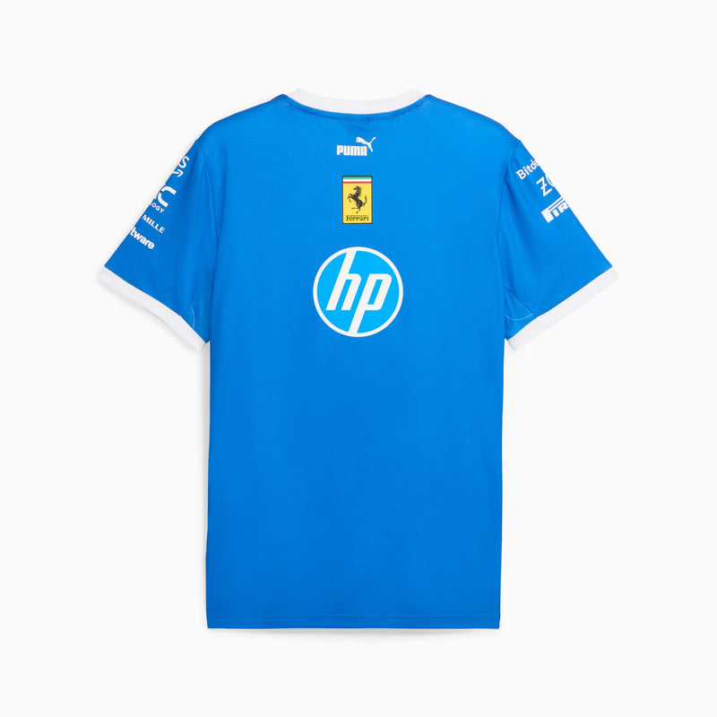 Ferrari Monza 2025 Special Edition Blue Team T-Shirt