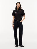 Cadillac F1 Team Tommy Hilfiger Black Polo Shirt