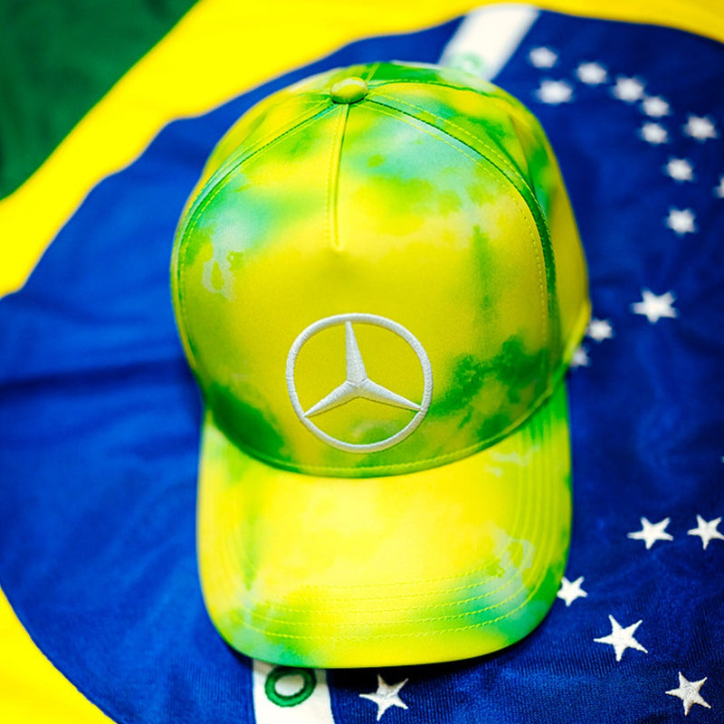 Mercedes AMG 2024 F1 Lewis Hamilton Brazil Special Edition Cap