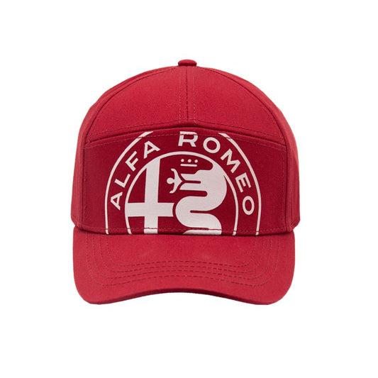Alfa Romeo Authentic Logo Cap - Red