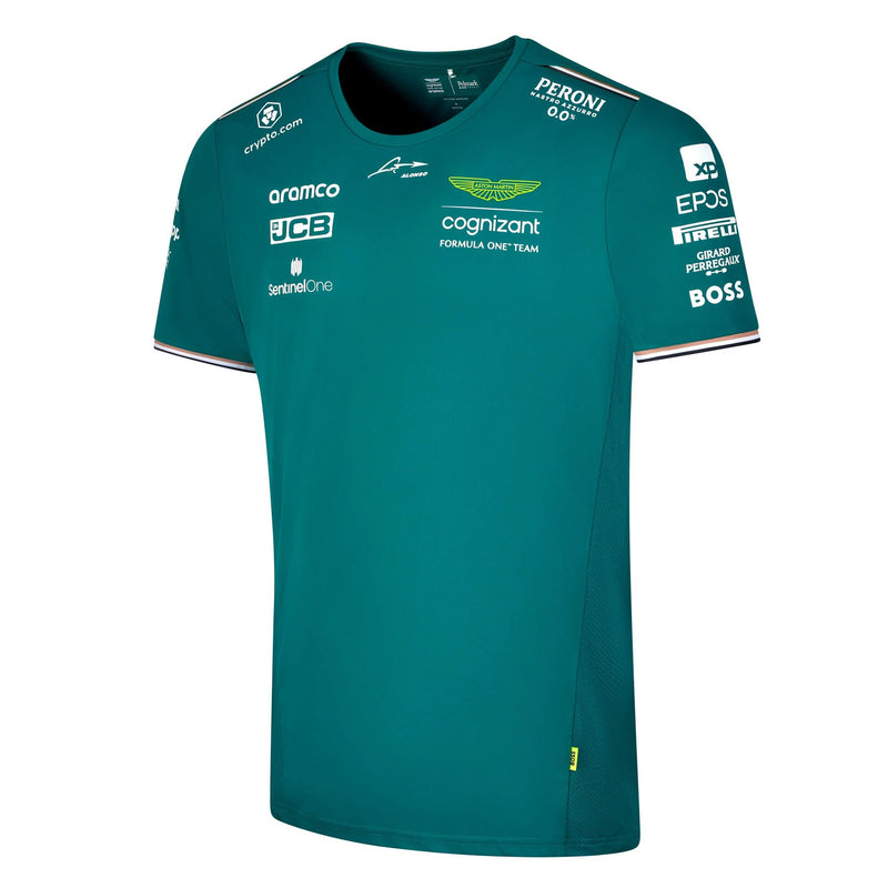 Aston Martin F1 2023 Fernando Alonso Men's Official Driver T-Shirt