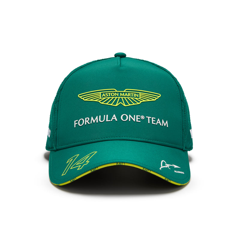 Aston Martin F1 2024 Official Fernando Alonso Driver Cap - Green