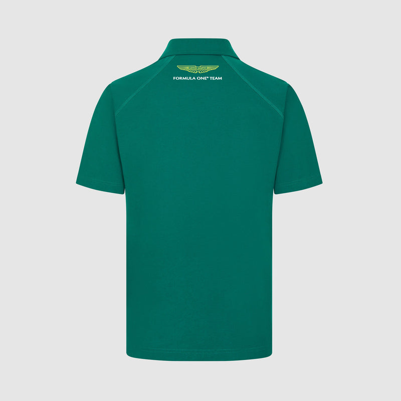 Aston Martin F1 Men's Official Cotton Polo shirt