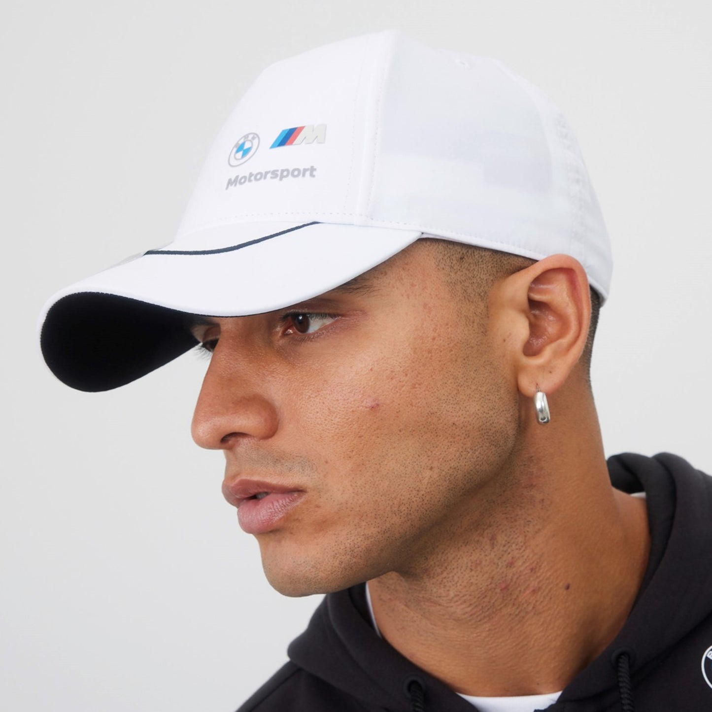BMW M Sport Motorsport White Baseball Cap by Puma