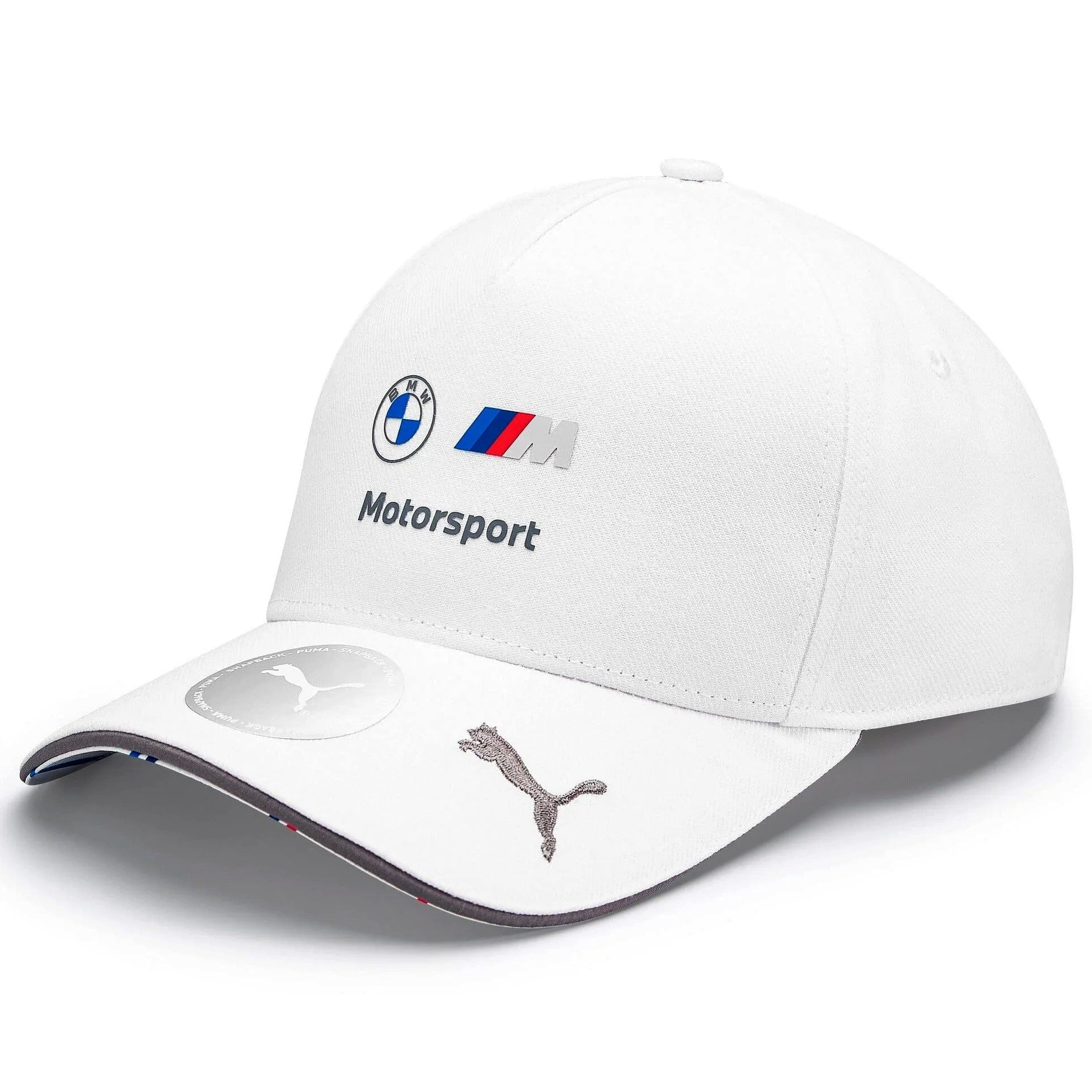 BMW Motorsport White M-Sport Baseball Cap by Puma