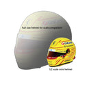 Lewis Hamilton Ferrari F1 2025 1:2 Scale Replica Helmet by Bell