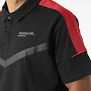 Official Porsche Motorsport 2025 Men's Official Black Polo Shirt
