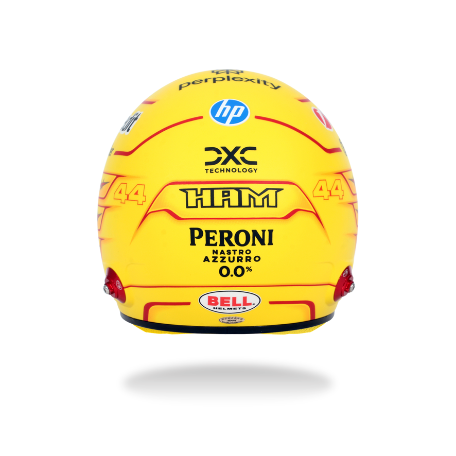 Lewis Hamilton Ferrari F1 2025 1:2 Scale Replica Helmet by Bell