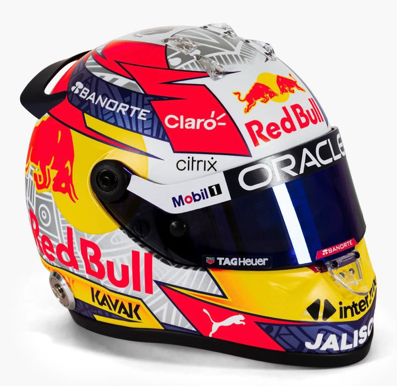 Sergio Perez Red Bull Racing 2022 F1 1:2 Scale Replica Helmet