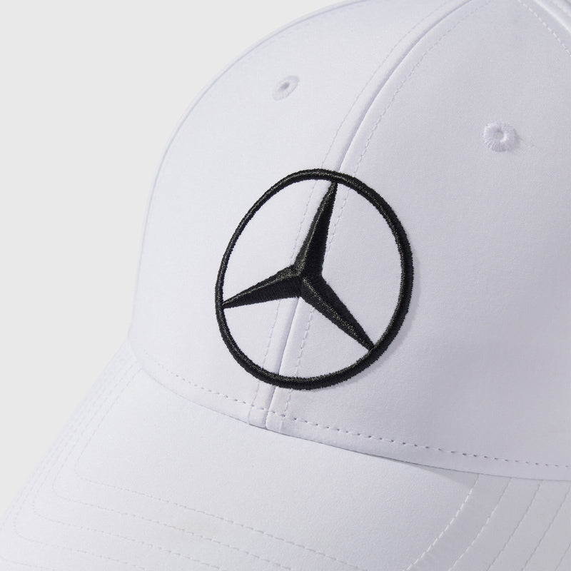 Mercedes AMG 2025 F1 Team Baseball Cap by adidas - White