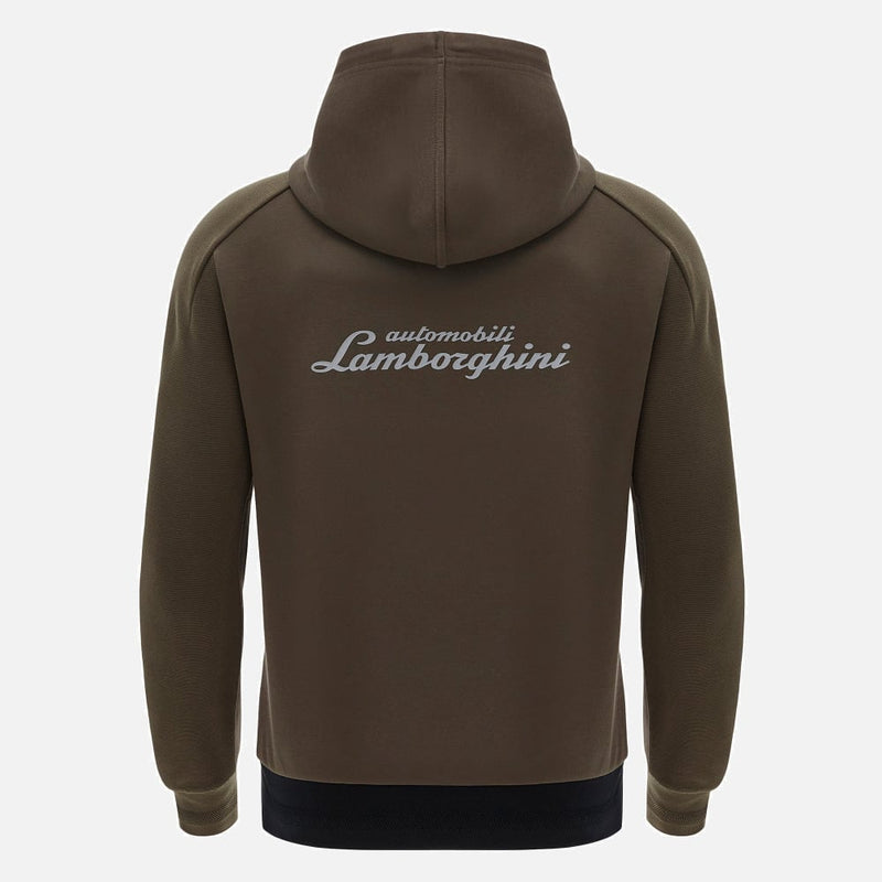 Lamborghini Official Men's Zip Jacket Sweatshirt by Macron