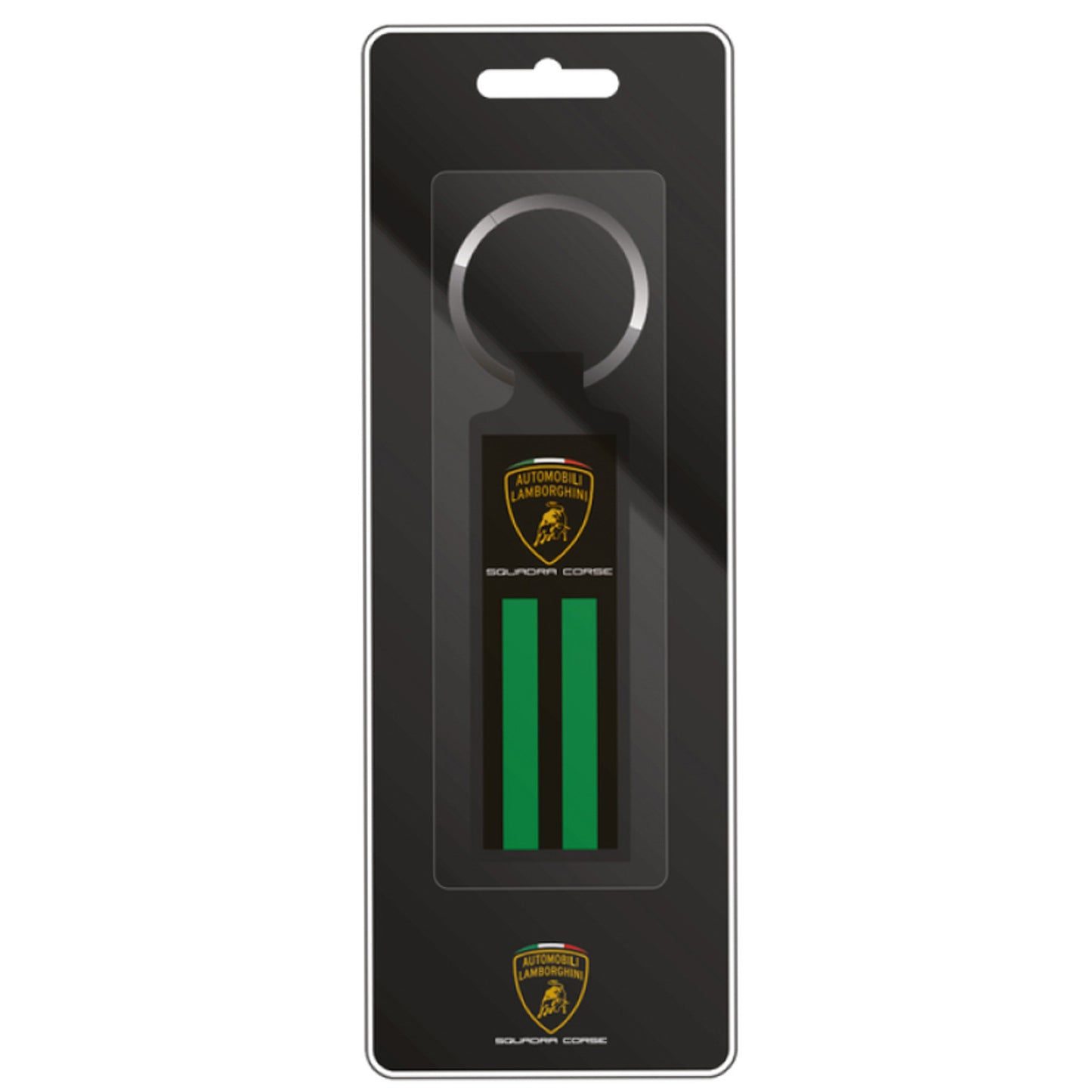 Lamborghini Official Squadra Corse Rubber Keyring