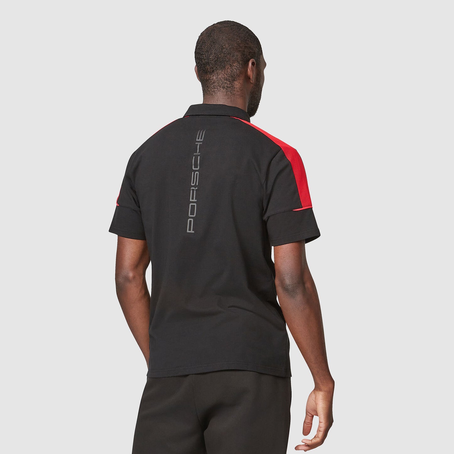 Official Porsche Motorsport 2026 Men's Official Black Polo Shirt
