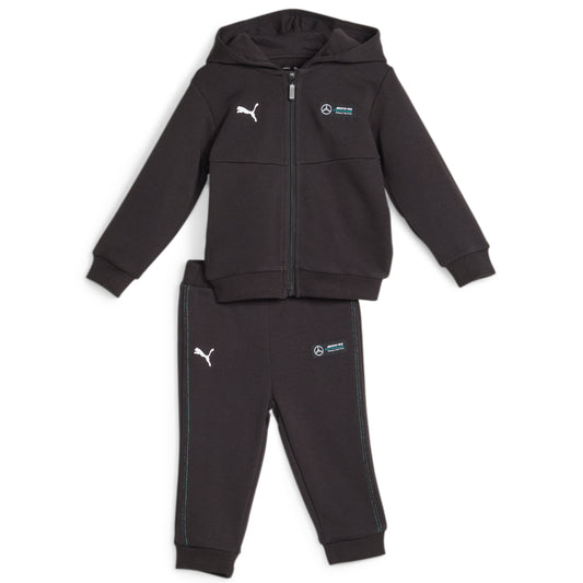 Official Mercedes Benz AMG Kids Toddlers Hoodie and Pants Set by Puma