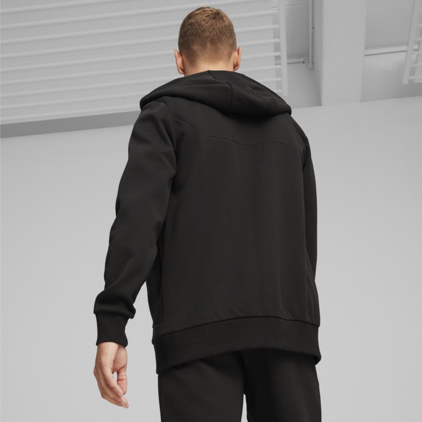 Official Mercedes AMG Official F1 Men's Hooded Sweatshirt Hooded Jacket by Puma