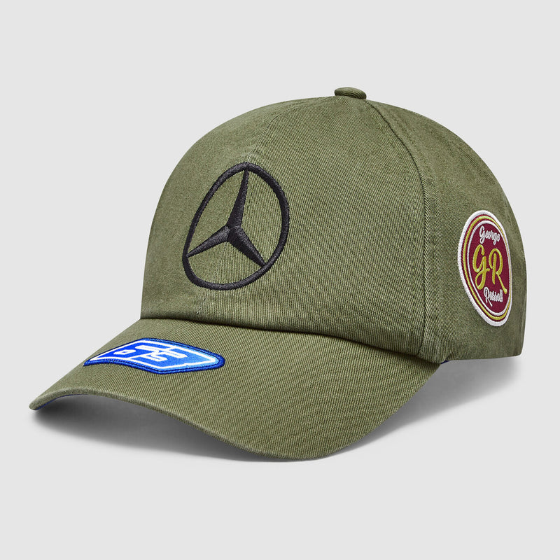 Mercedes AMG F1 Team George Russell Vintage Edition Cotton Baseball Cap