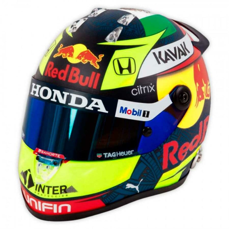 Sergio Perez Red Bull Racing 2021 F1 1:2 Scale Replica Helmet by Schuberth