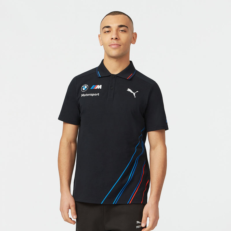 BMW M-Sport Motorsport 2025 Men's Cotton Polo Shirt by Puma