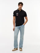 Cadillac F1 Team Tommy Hilfiger Black Polo Shirt