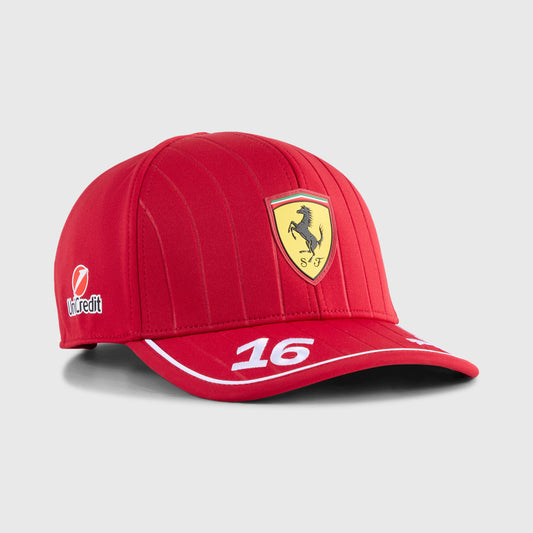 Ferrari Official Charles Leclerc Baseball Cap by Puma