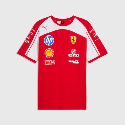 Ferrari Official F1 2026 Team Cotton T-Shirt by Puma