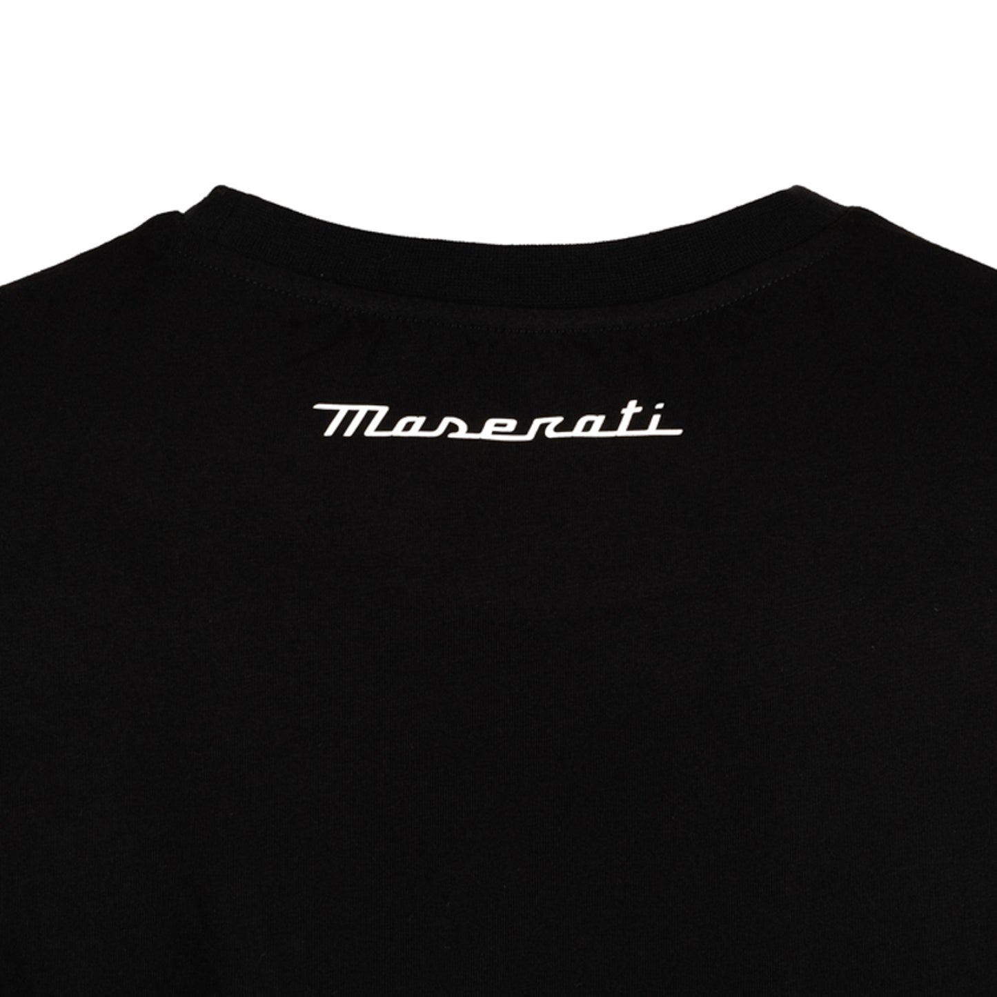 Official Maserati Men's Trident Logo T-Shirt
