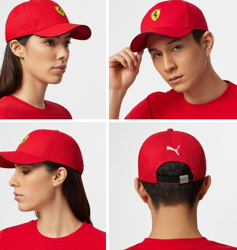 Ferrari Official Classic Red Baseball Cap by Puma