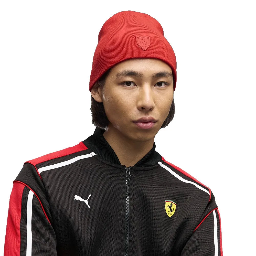 Ferrari Pro Cuffless Official Beanie by Puma - Red