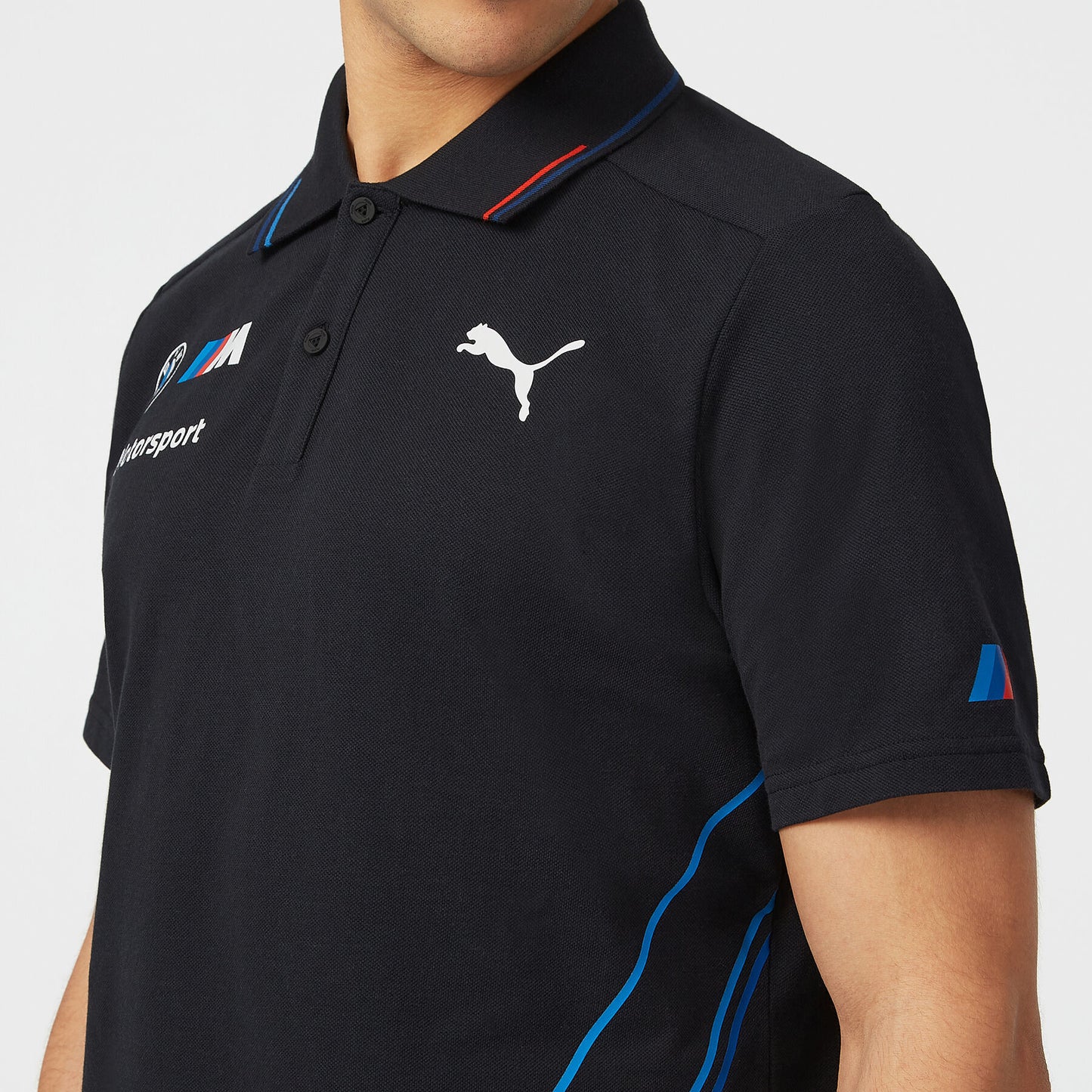 BMW M-Sport Motorsport Men's Cotton Polo Shirt by Puma