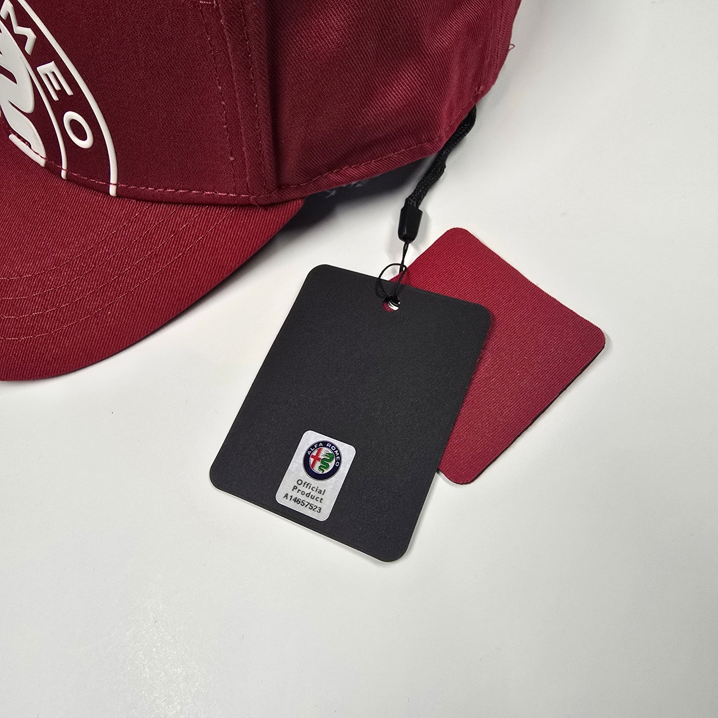 Alfa Romeo Authentic Logo Cap - Red