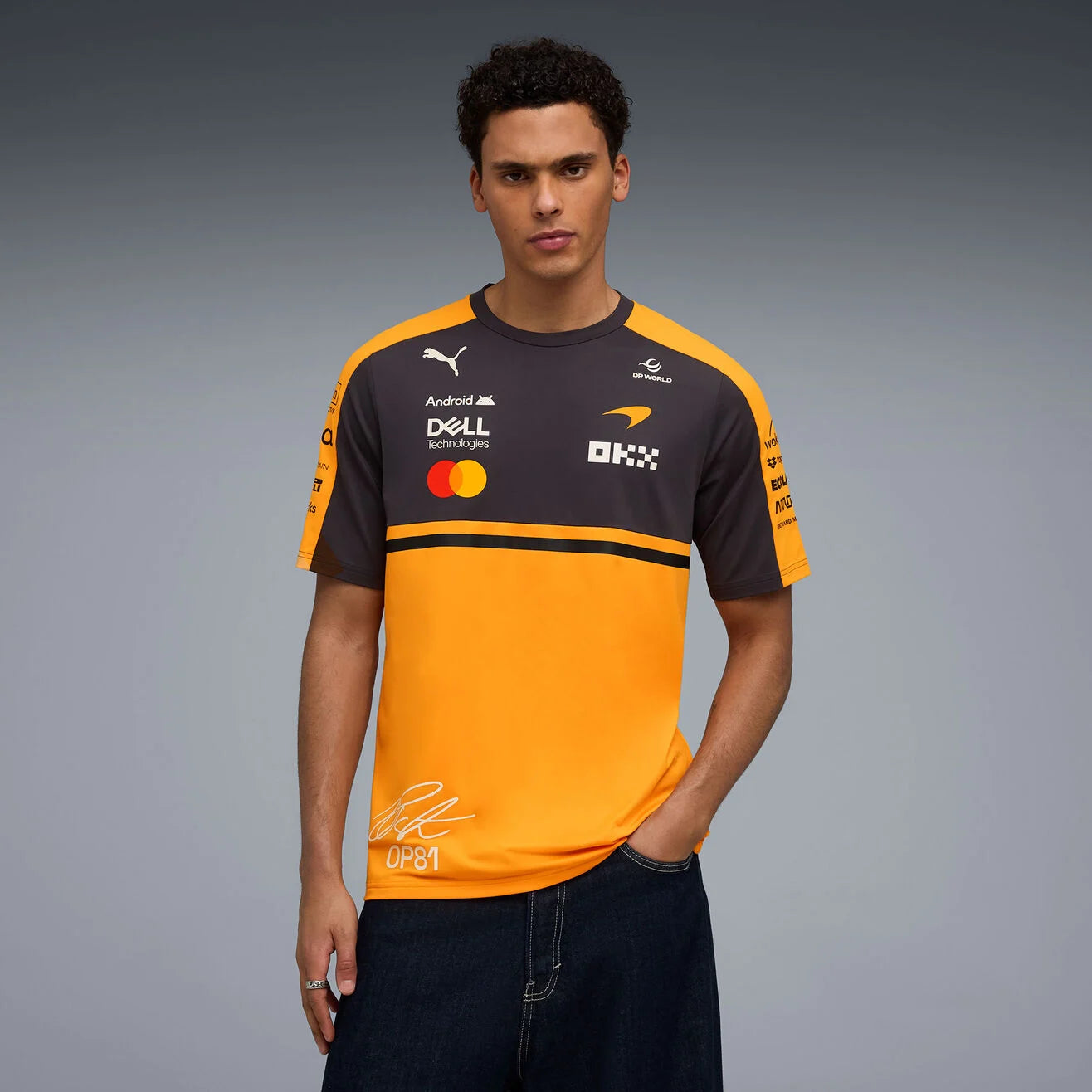Official 2026 McLaren Racing F1 Men's Team T-Shirt - Oscar Piastri