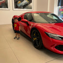 Ferrari Kids Official Red Cotton T-Shirt by Puma