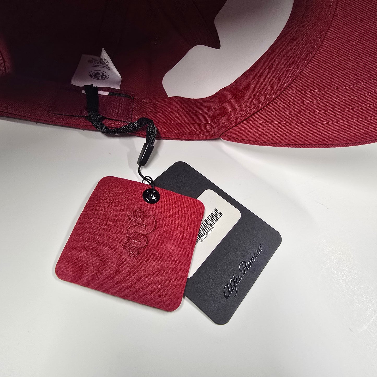 Alfa Romeo Authentic Logo Cap - Red