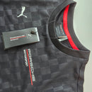 Official Porsche Motorsport Men's Official Black T-Shirt by Puma