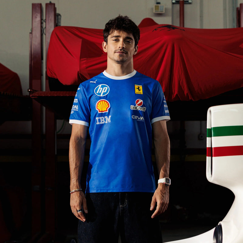 Ferrari Monza 2025 Special Edition Blue Team T-Shirt