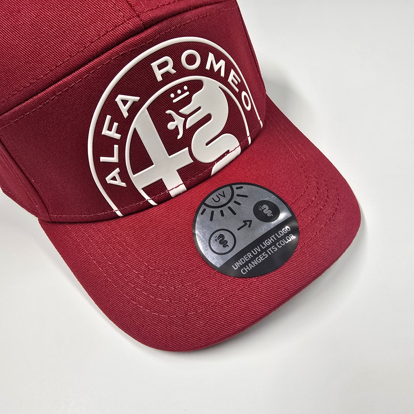 Alfa Romeo Authentic Logo Cap - Red