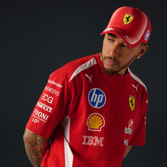 Ferrari Official 2026 Lewis Hamilton Team Baseball Cap by Puma