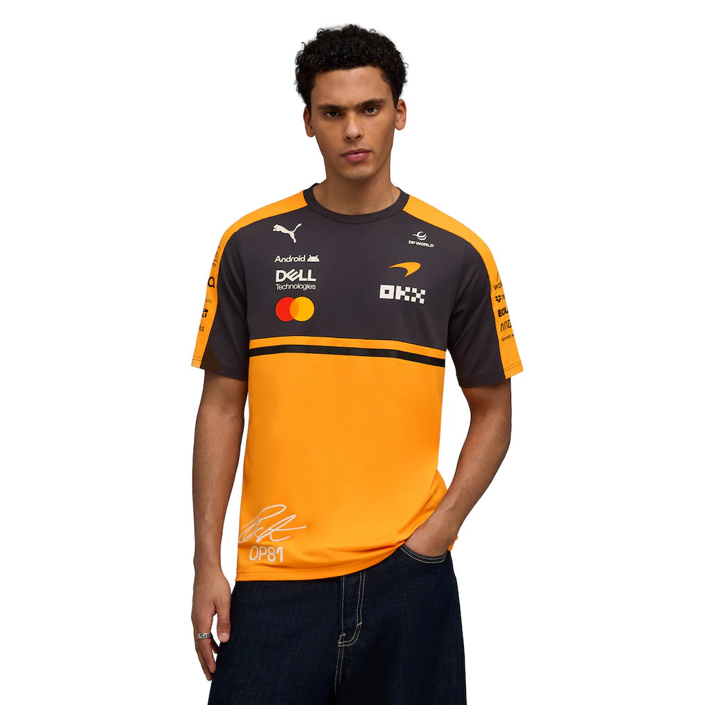 Official 2026 McLaren Racing F1 Men's Team T-Shirt - Oscar Piastri