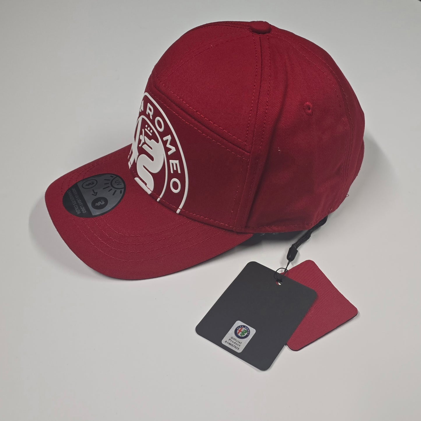 Alfa Romeo Authentic Logo Cap - Red